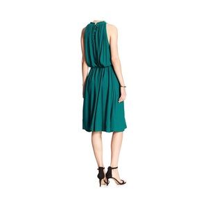 GREEN GRECIAN BANANA REPUBLIC DRESS SIZE S NWT